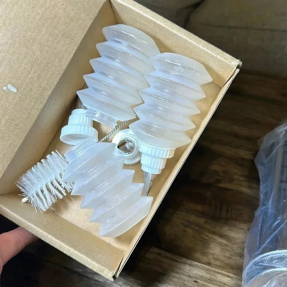 PAMPERED CHEF PC Kitchen Bundle Lot of 6 Bread Tubes & Decorator Bottle - Picture 3 of 9